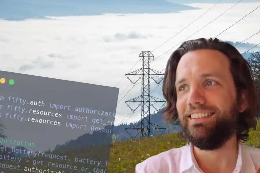 Johan Frisell, vd och medgrundare på Fifty Energy. Foto: Pressbilder.