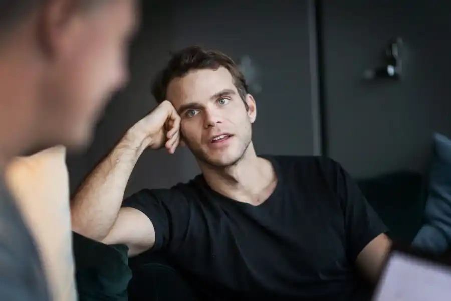 Fredrik Hjelm, grundare och vd för Voi. Foto: TT.