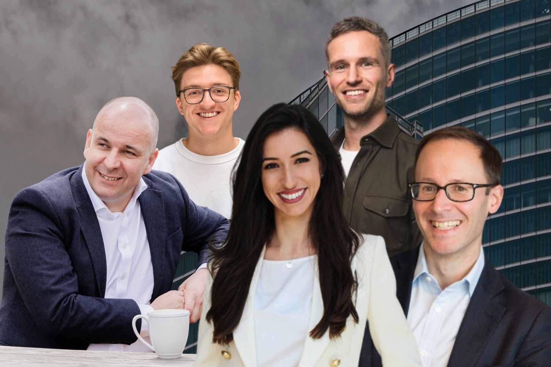 Ollie Rosevear (Fuller’s), George Wade (Zevero), Catherine Wright (HSBC Innovation Banking), Sam Booth (AEG Europe) and James Lockyer (Microsoft’s Climate Innovation Fund). Photos: press