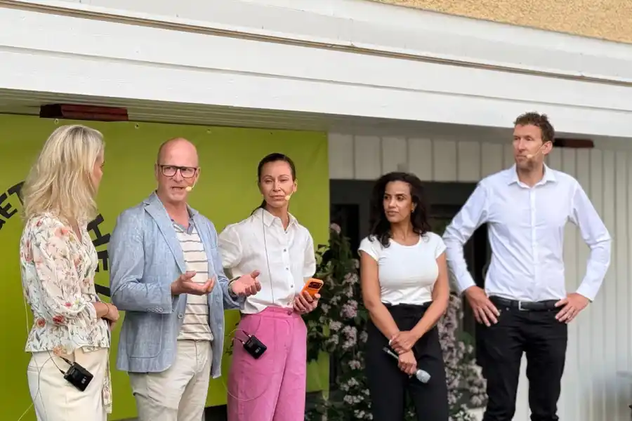 Camilla Bergman, grundare och vd, Loop Media, Pontus Ottosson vd, Chalmers Ventures, Maria Wasastjerna, medgrundare och managing partner, Kvanted Ventures, Nora Bavey, investerare och grundare, Unconventional Ventures och Jacob Stedman, vd, Blykalla.