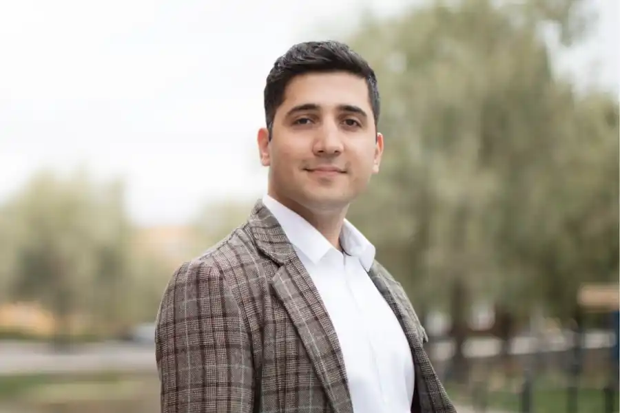 Sohrab Fadai, grundare av Heartspace. Foto: Nirvana Gharni