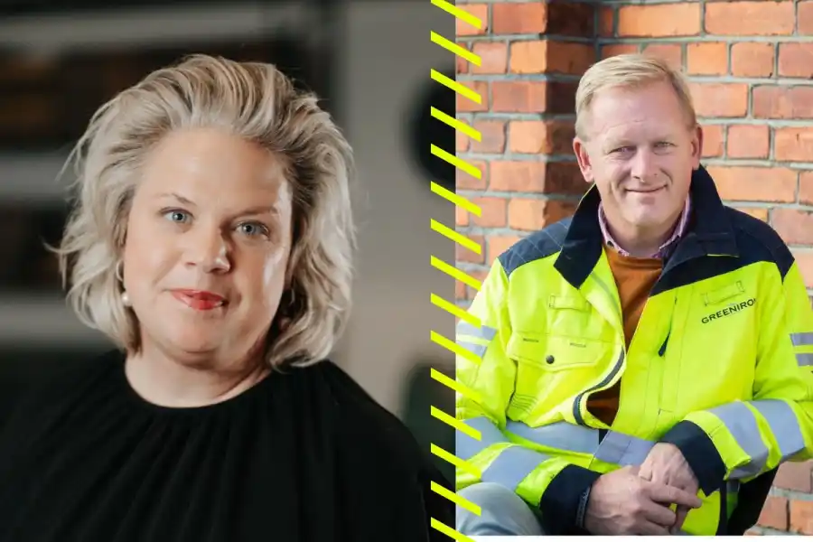 Lotta Lyrå och Edward Murray. Foto: pressbilder.