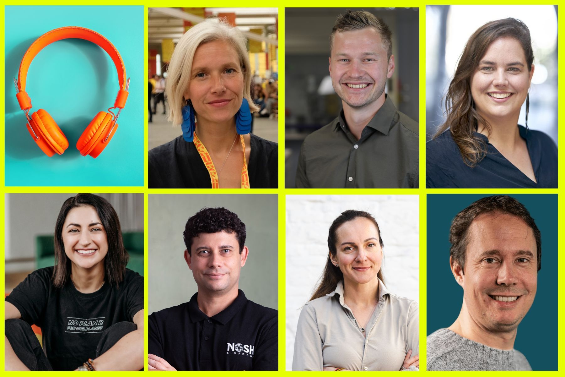 Impact investors and founders share the podcasts, audiobooks, and songs they're listening to right now. Photo: Press images.