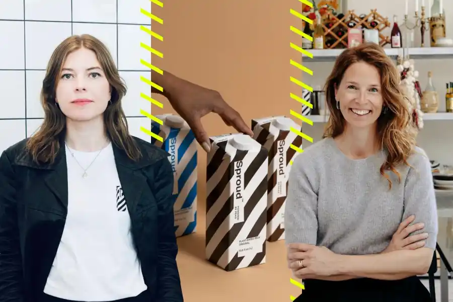 Jennie Östholm, ny Group Marketing Manager och bolagets vd, Sara Berger. Foto: press.