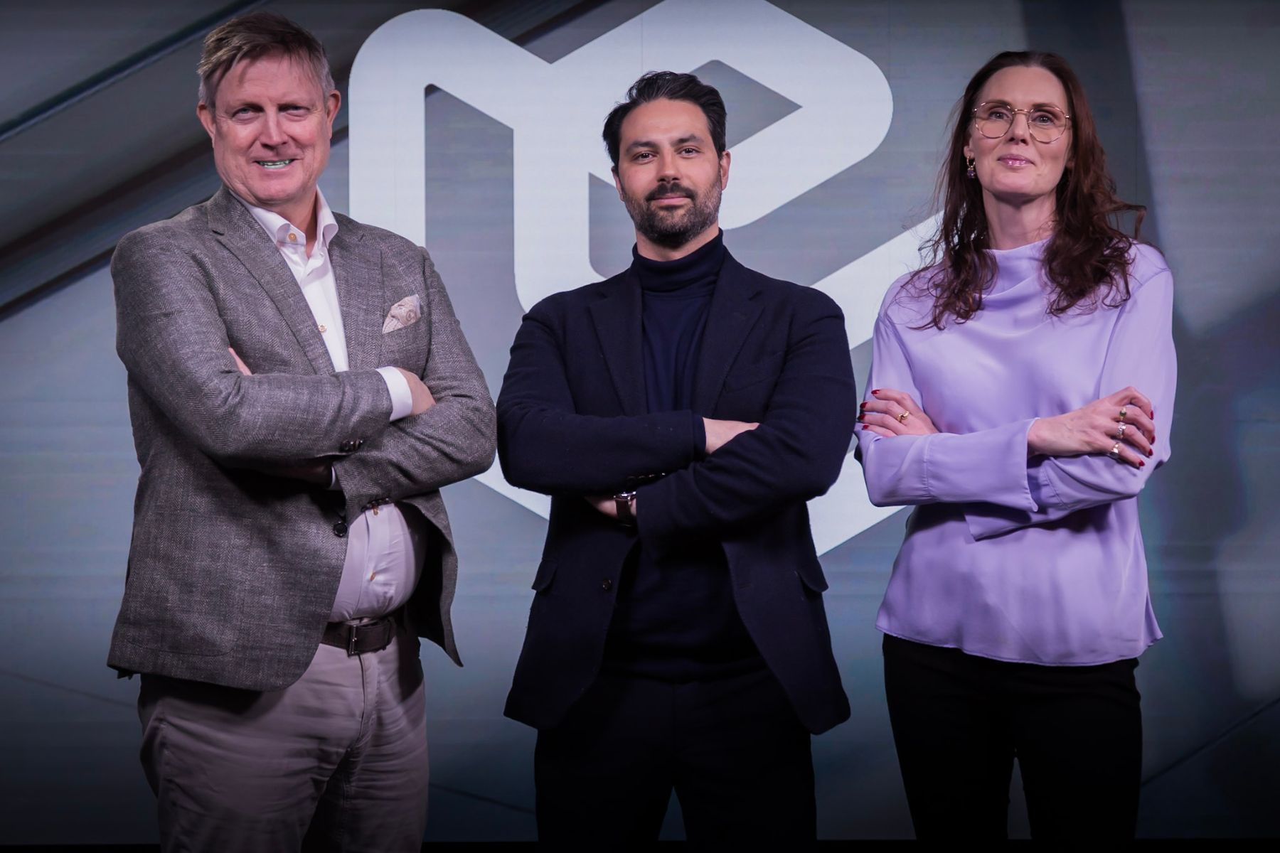 From left: Jonas Jonsson, Siavash Habibi, and Ulrika Tornerefelt. Image supplied