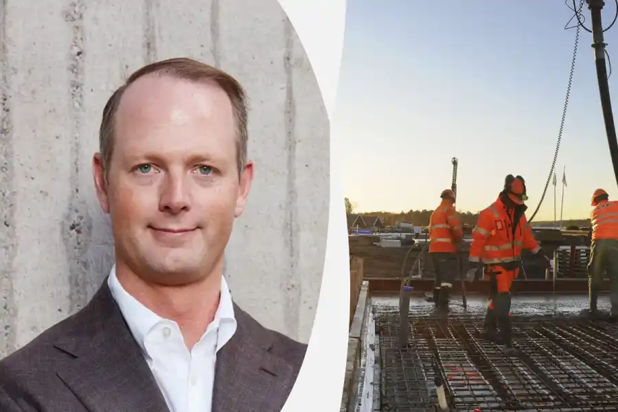 Oscar Hållén, vd Cemvision. Foto: Cemvision / Peab.