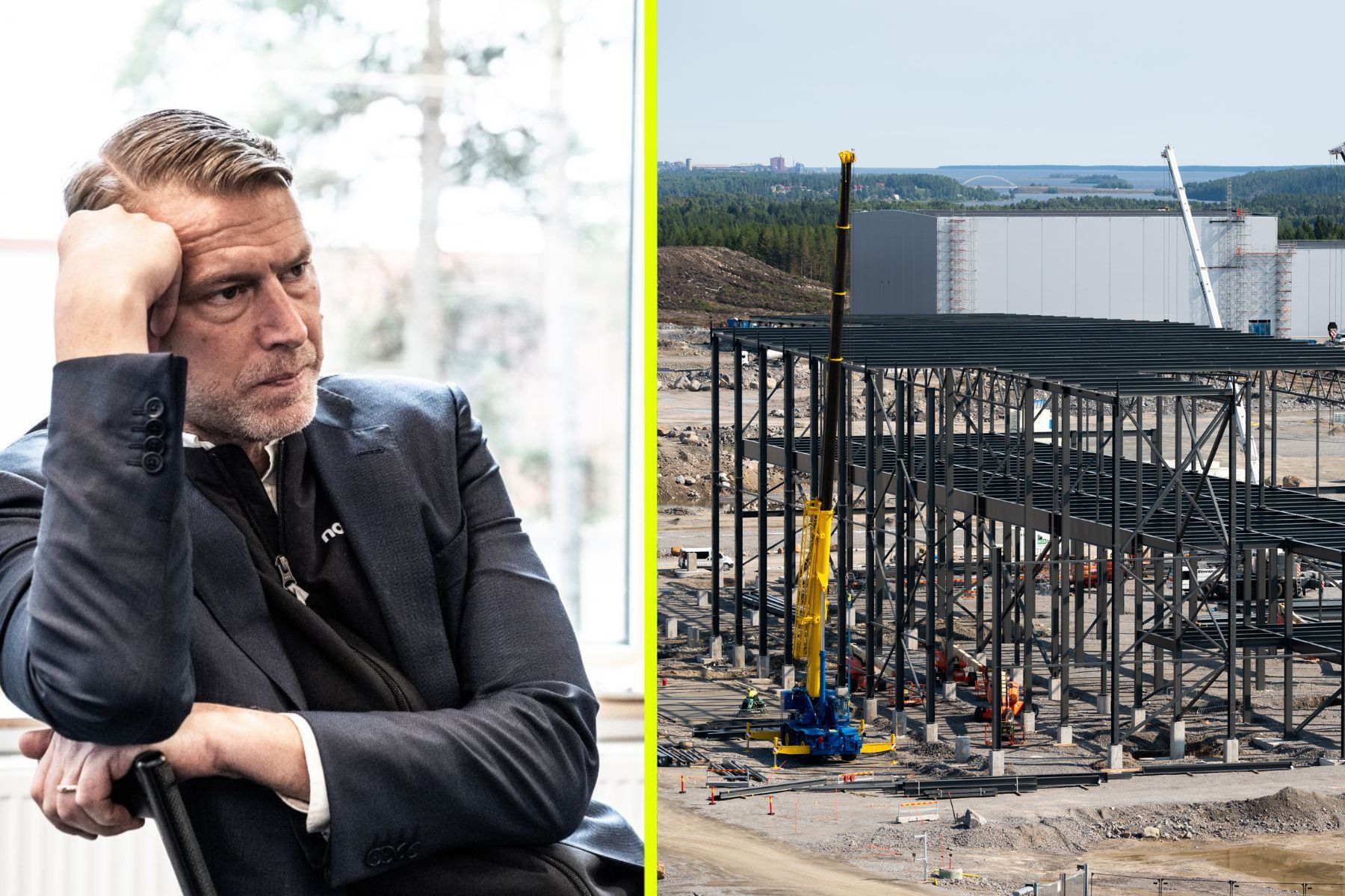 Peter Carlsson, vd vid Northvolt. Foto: pressbilder.