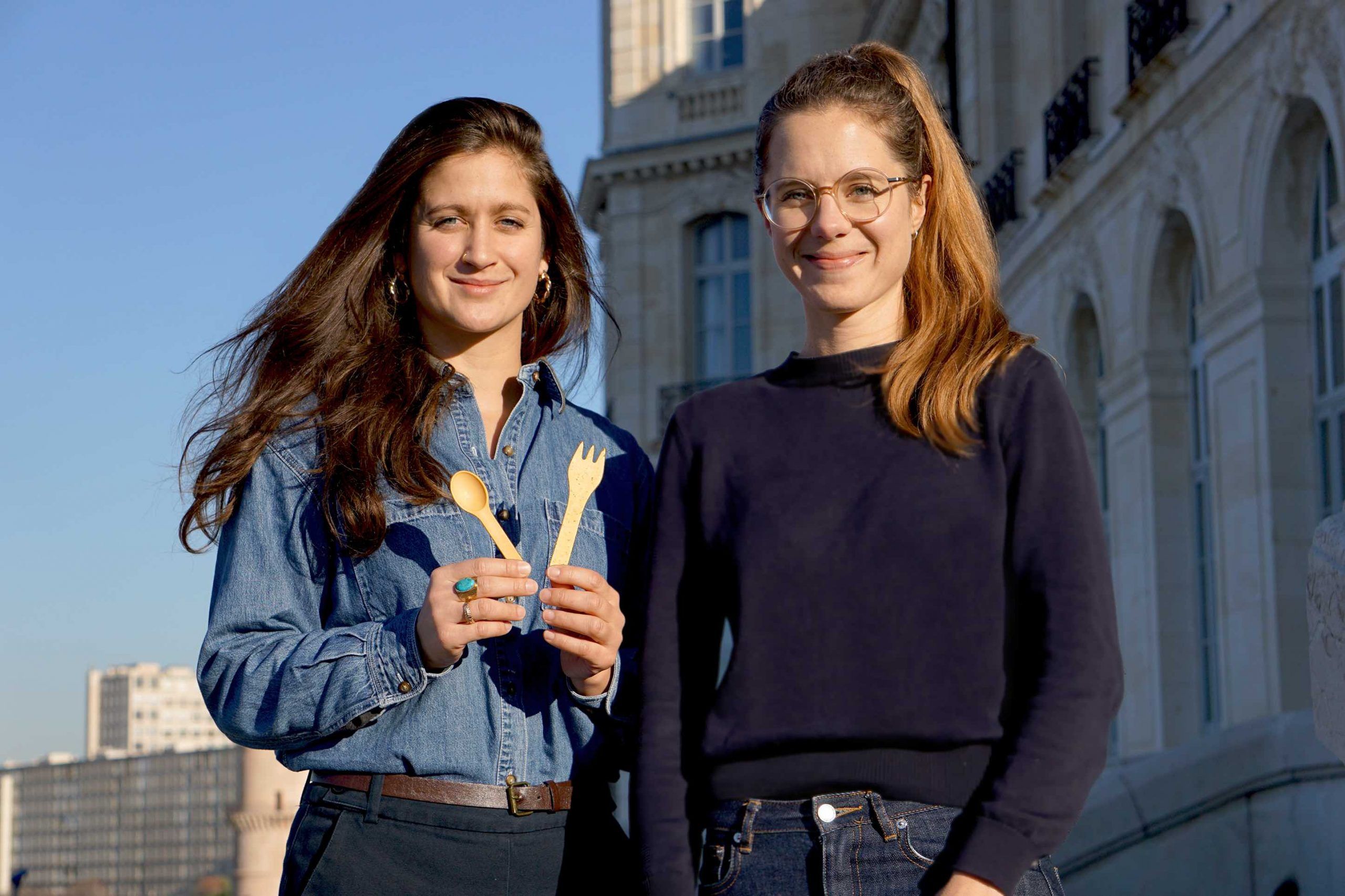 Johanna Maurel and Tiphaine Guerout, founders of Koovee. Photo: press image.