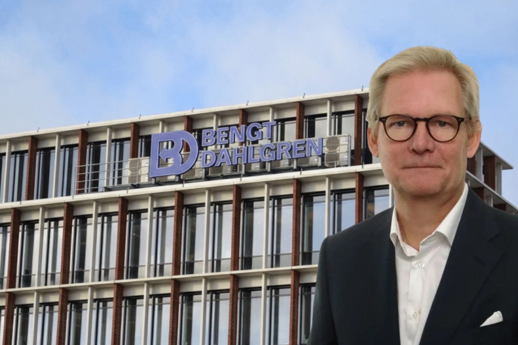 Lars Kjellgren, styrelseordförande för Bengt Dahlgren Greenenergy. Foto: Pressbilder.