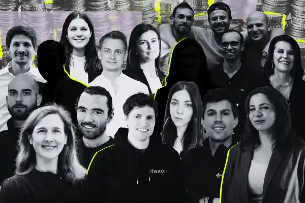 Some of the founders and investors mentioned below. Full names at the bottom of the article. Credit: Press photos/Impact Loop design