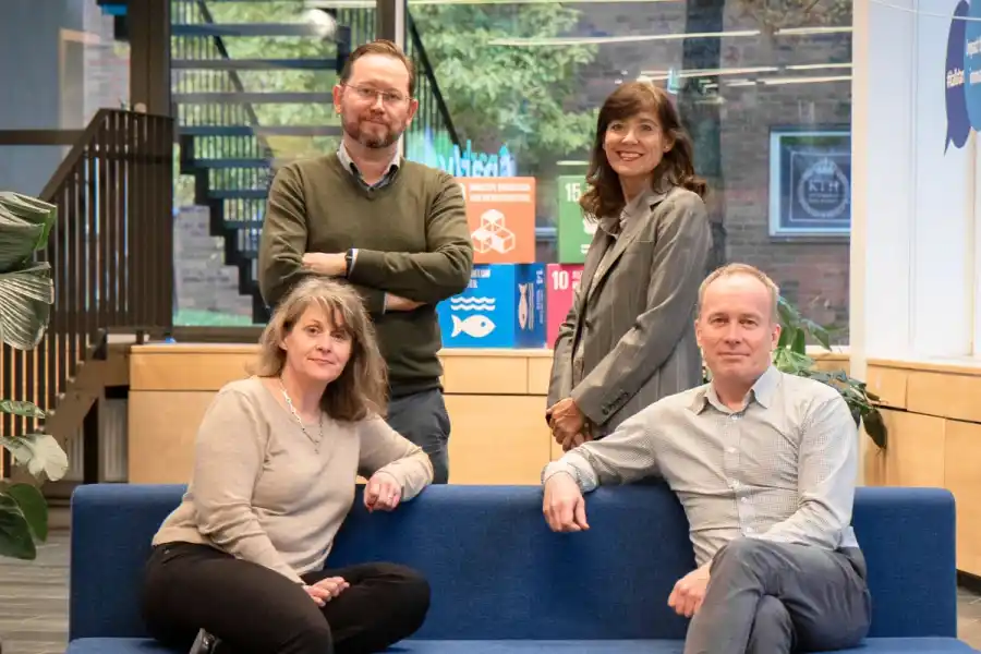 The team at Trio Impact Invest. Credit: Karolinska Institutet Holding AB/Press photo