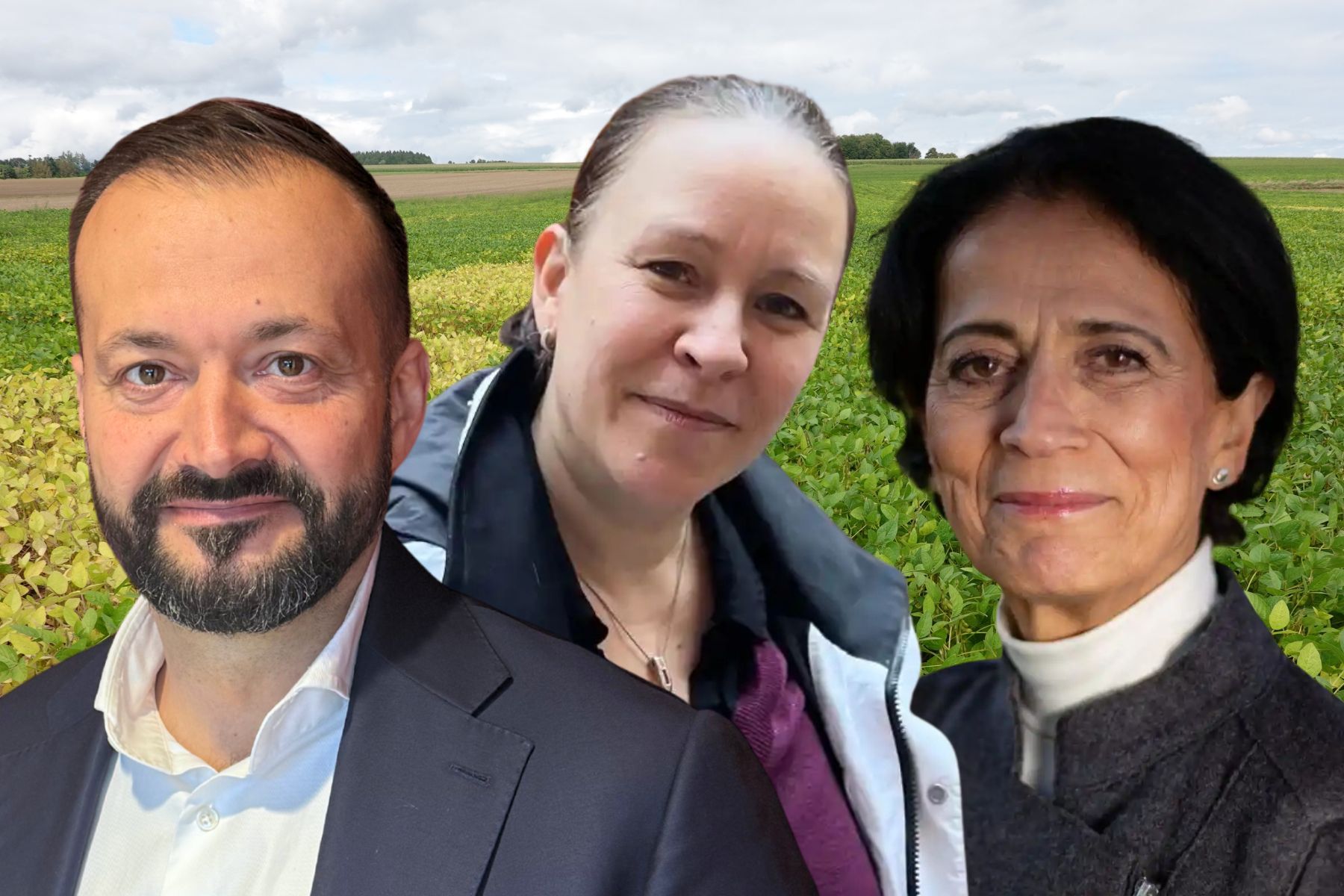 Georgios Foufas, Maria Wetterstrand och Maria Khorsand. Foto: pressbilder / Johann Bernövall.