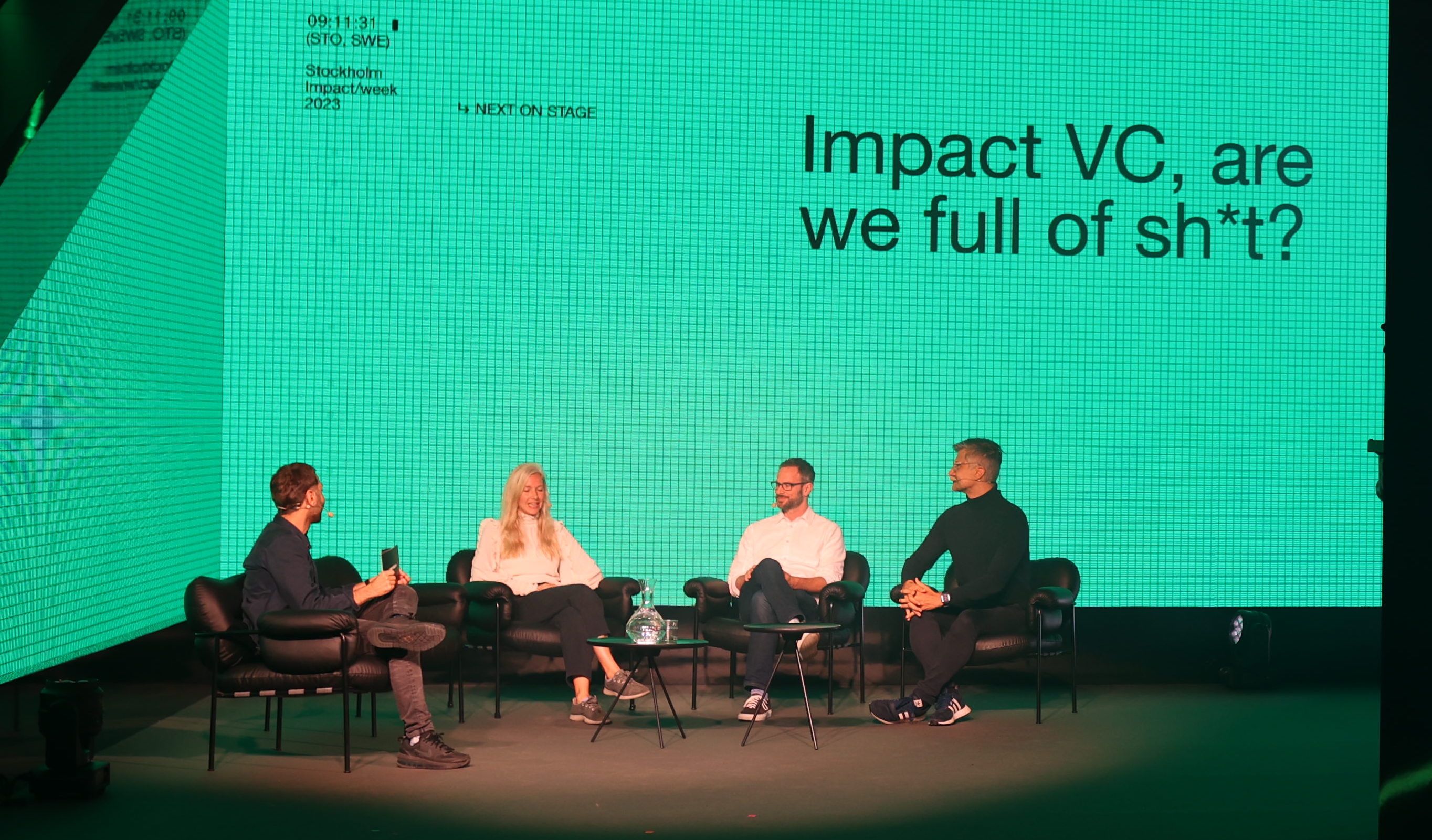 Alex Bakir, Heidi Lindvall, ​​Guy Vidra och Danijel Visevic. Foto: Norrsken