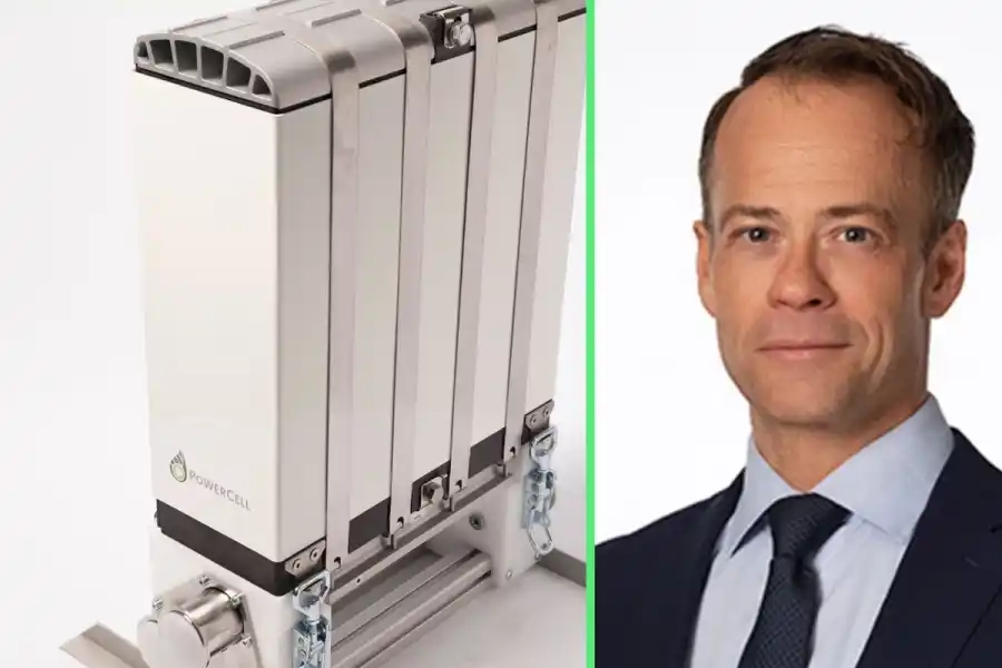 Richard Berkling är verkställande direktör (VD) och koncernchef för PowerCell Group. Foto: Powercell.