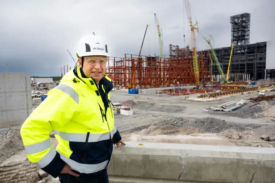 Henrik Henriksson, CEO of Stegra. Photo: TT.