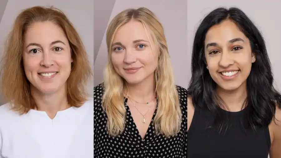 Marian Giner, Malin Stensson och Sakeena Moeen