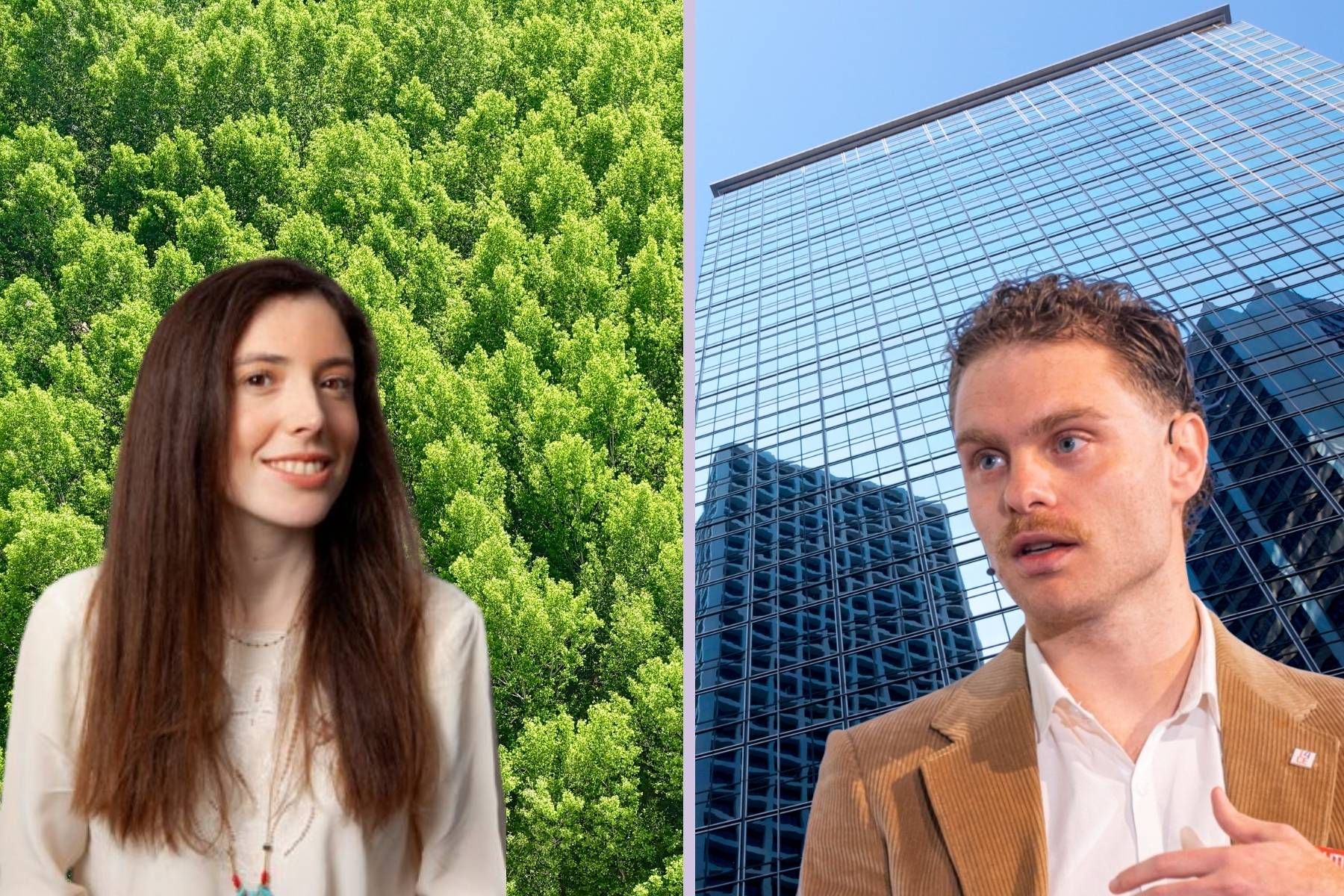 Clara Calipel and Ciaran Humphreys. Photos: press