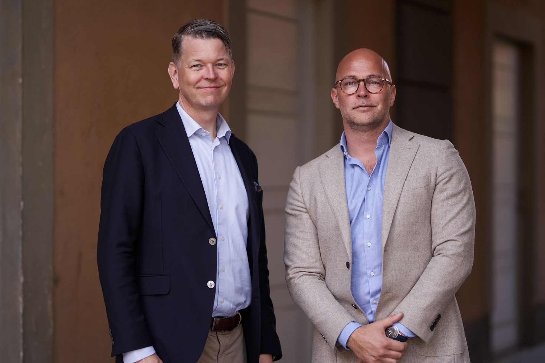 Jörgen Bergqvist och Daniel Warence. Foto: pressbild.
