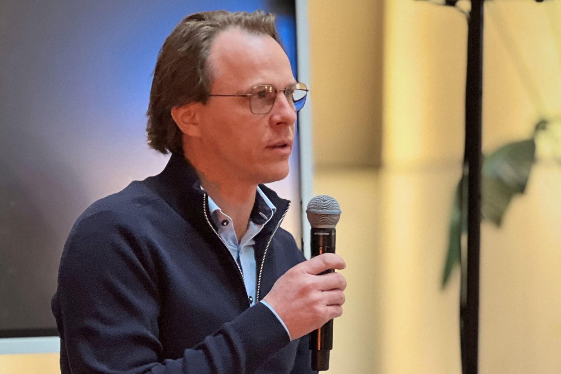 Johan Frenckner, vd på Longrun Capital. Foto: Diana Demin.