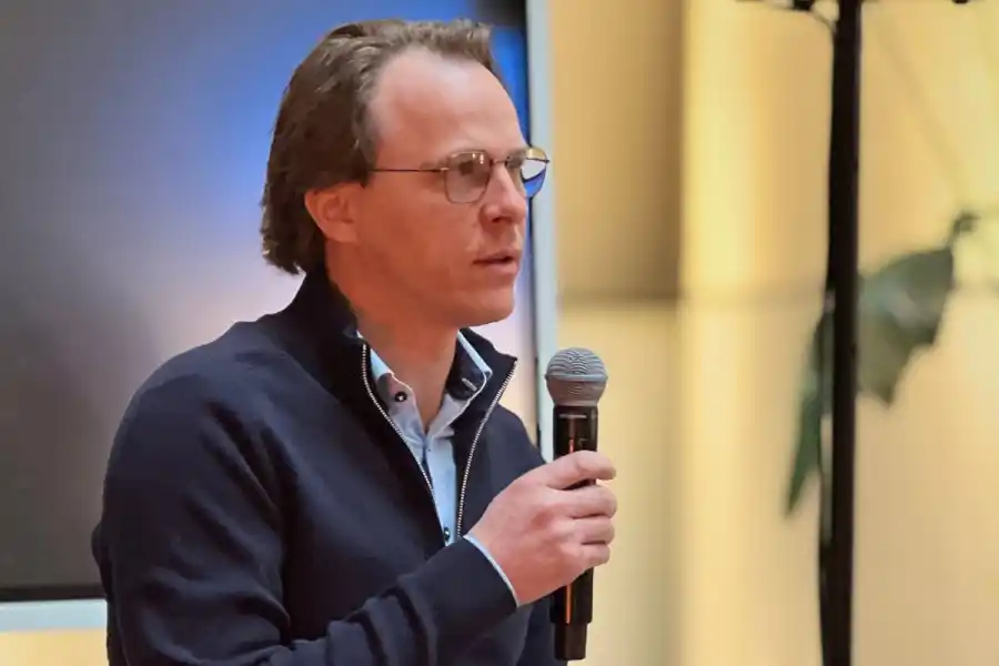 Johan Frenckner, vd på Longrun Capital. Foto: Diana Demin.