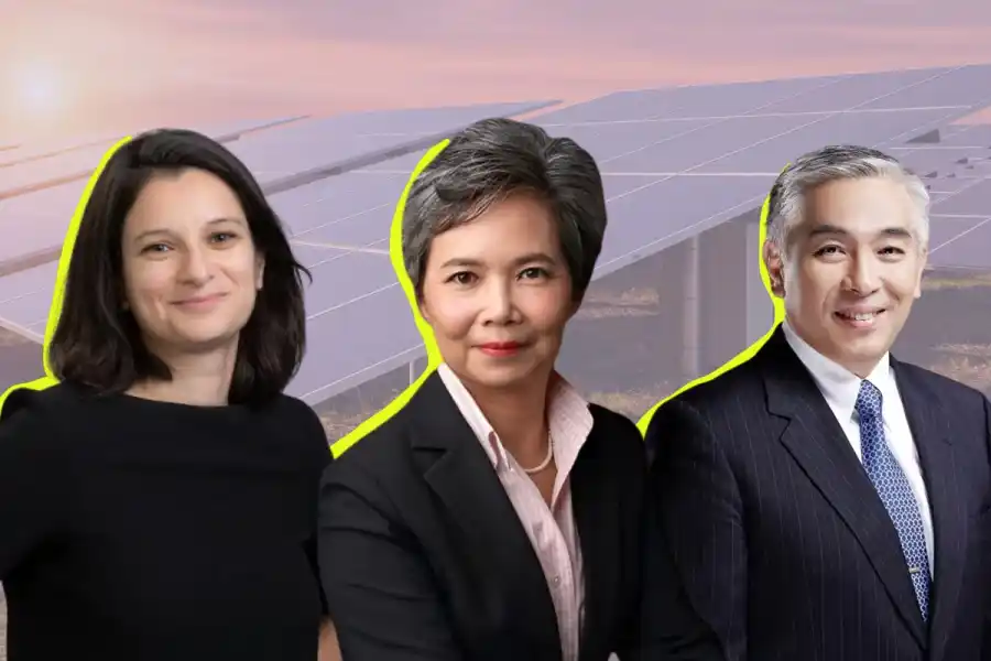Esther Finidori (left), Pying-Huan Christine Wang, and Yoon Young Kim. Press photos/Impact Loop design