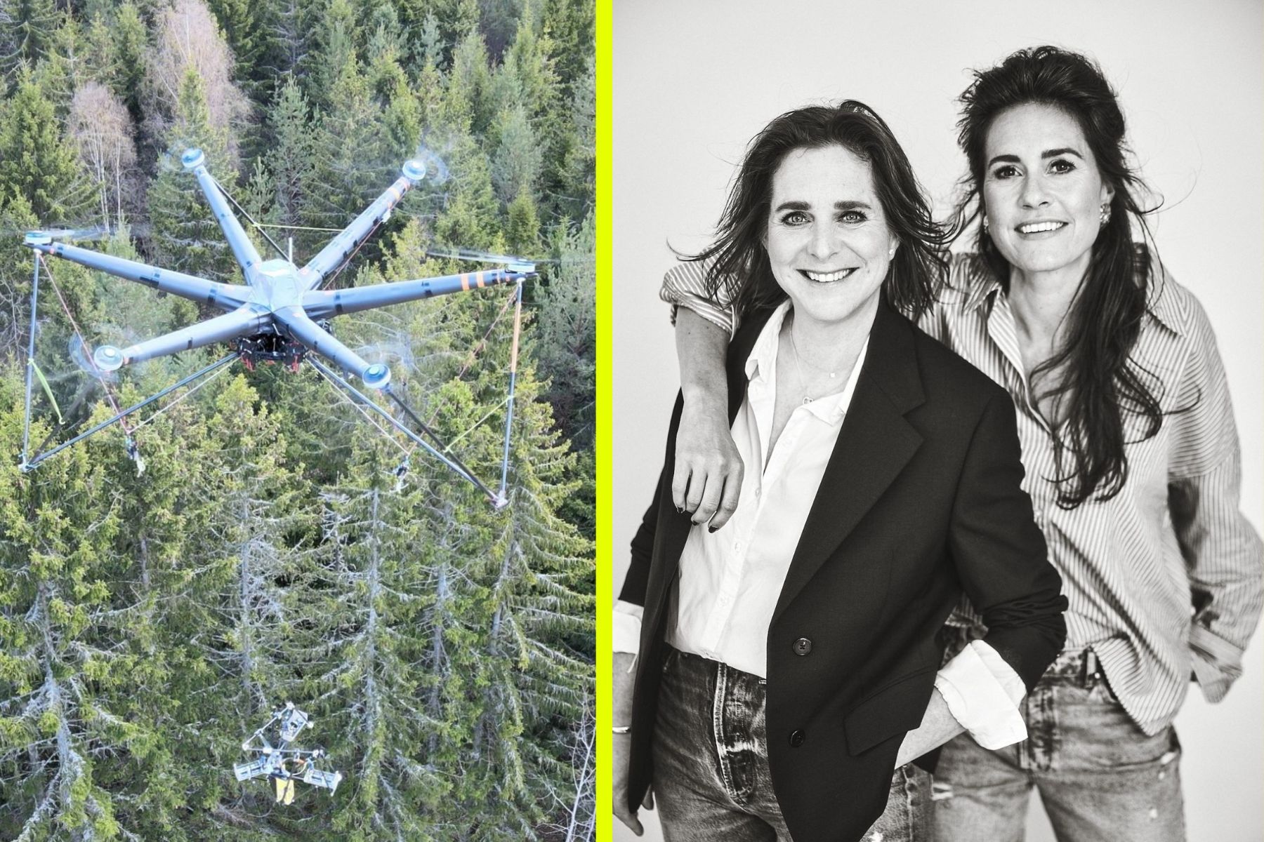 Janneke Niessen och Eva de Mol på Capital T. Foto: pressbilder.