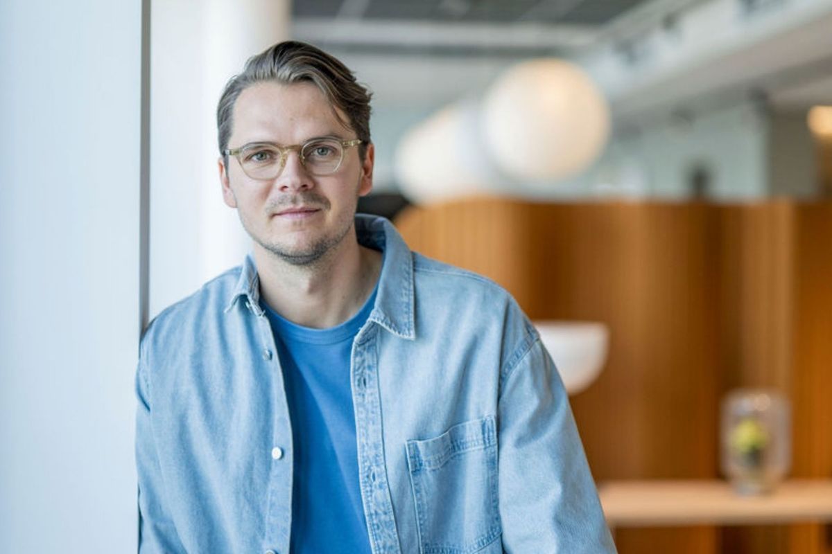 Oscar Rundqvist, founder and CEO of eComID. Photo: Camilla Bergman, Impact Loop.