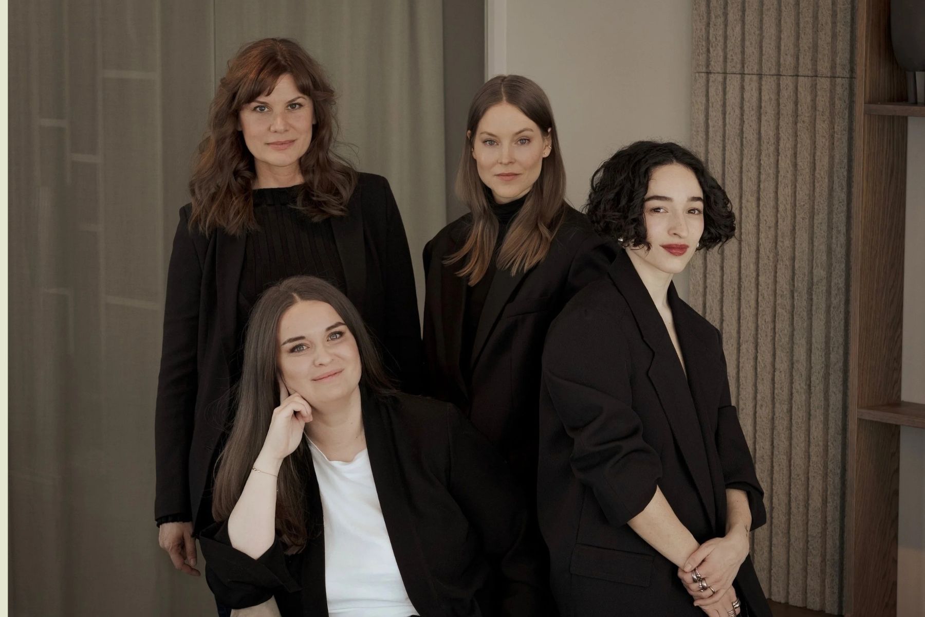 Daya Ventures' leadership team, with CEO Malin Frithiofsson bottom left. Supplied