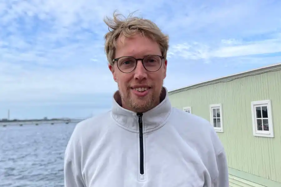 Markus Sudhoff, angel investor and CEO of Climate Founders, in Malmö, Sweden, 2026. Image credit: Siôn Lawrence-Geschwindt