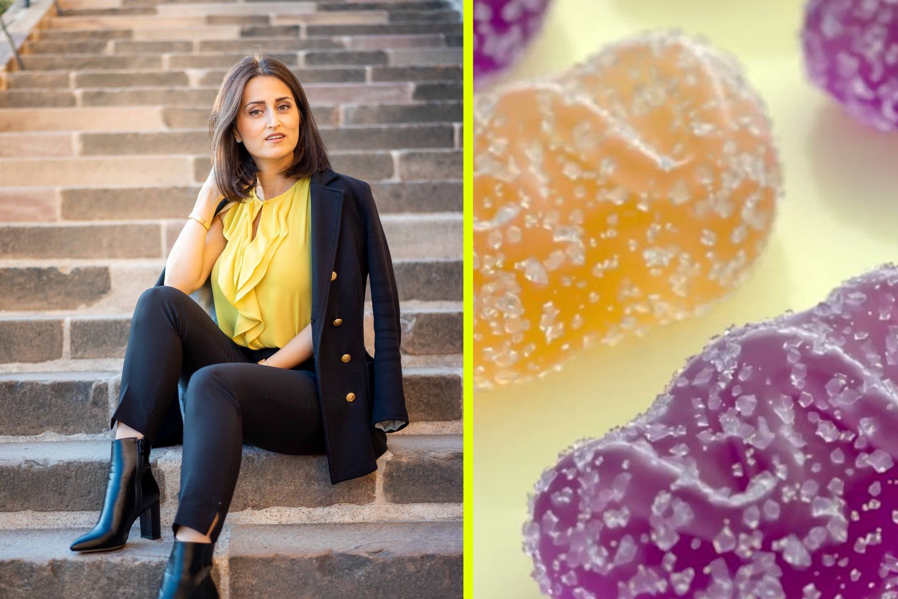 Sara Serray, grundare av Wellibites. Foto: pressbild.