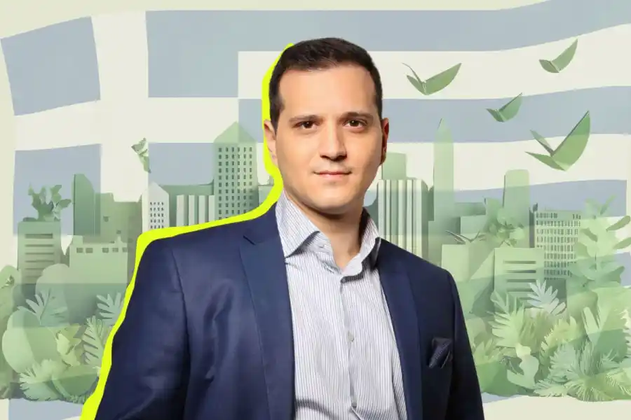 Dimitris Simos, managing partner and CEO at Sporos Platform. Press image/Impact Loop design