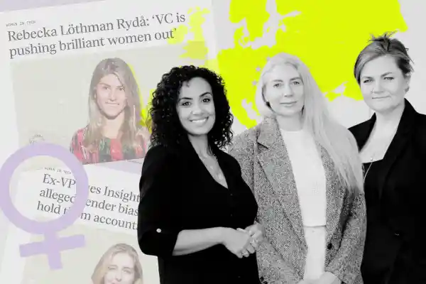 Unconventional Ventures partners Nora Bavey (left), Alexis Horowitz-Burdick, and Thea Messel.