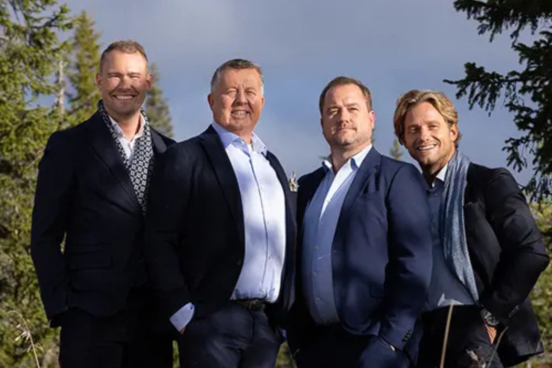 Teamet på Fossefall. Pressbild.