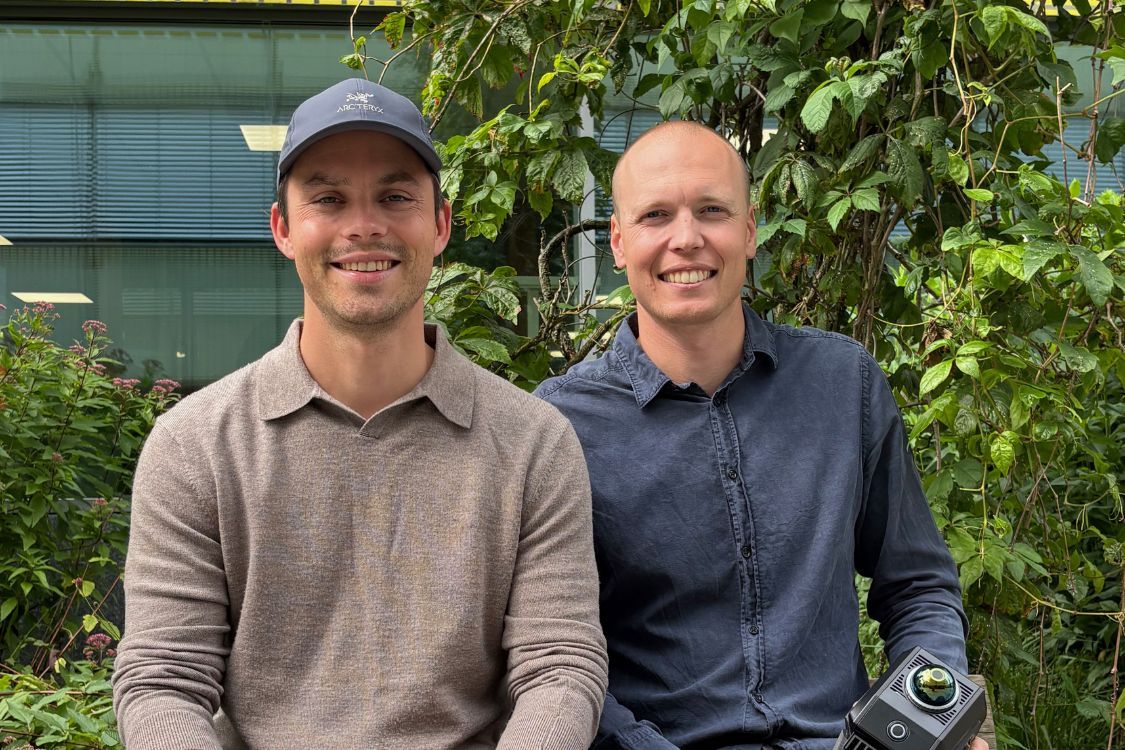 Birdsview co-founders Simen Husøy (left) and Olav Skogen. Image supplied