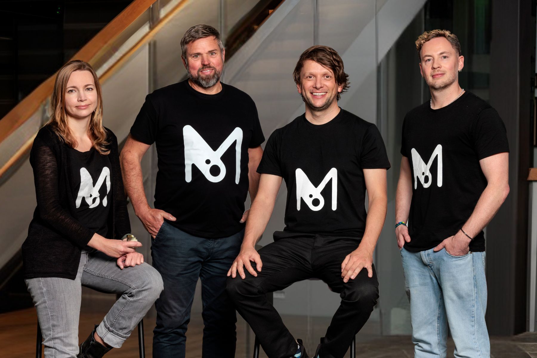 Anastasia Krivoruchko, Tue Hodal, Florian David och Thomas Cresswell på Melt&Marble. Foto: pressbild.