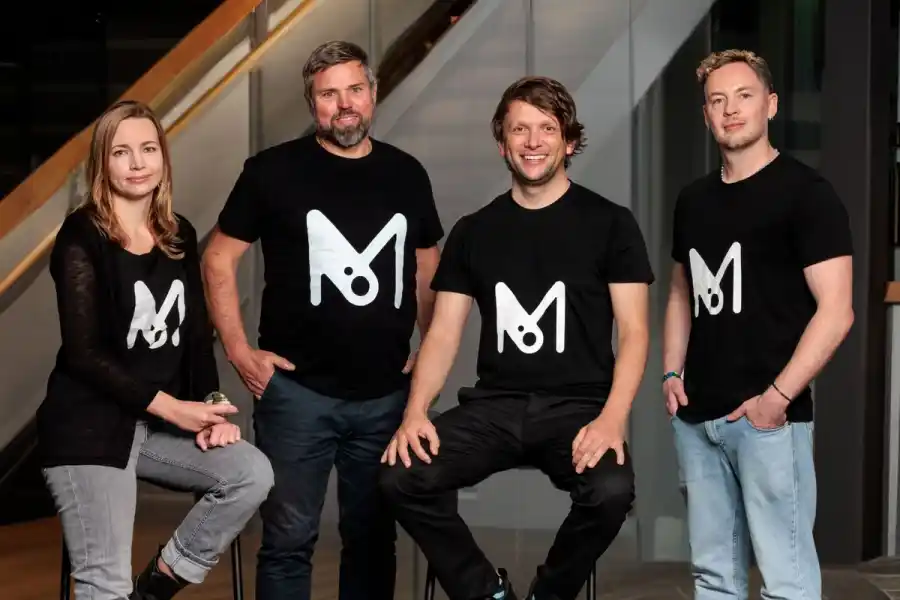 Anastasia Krivoruchko, Tue Hodal, Florian David och Thomas Cresswell på Melt&Marble. Foto: pressbild.