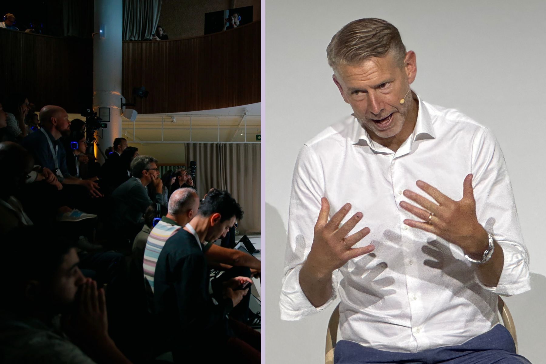 Peter Carlsson, co-founder and ex-CEO of Northvolt. Photo: Norrsken/Impact Loop.