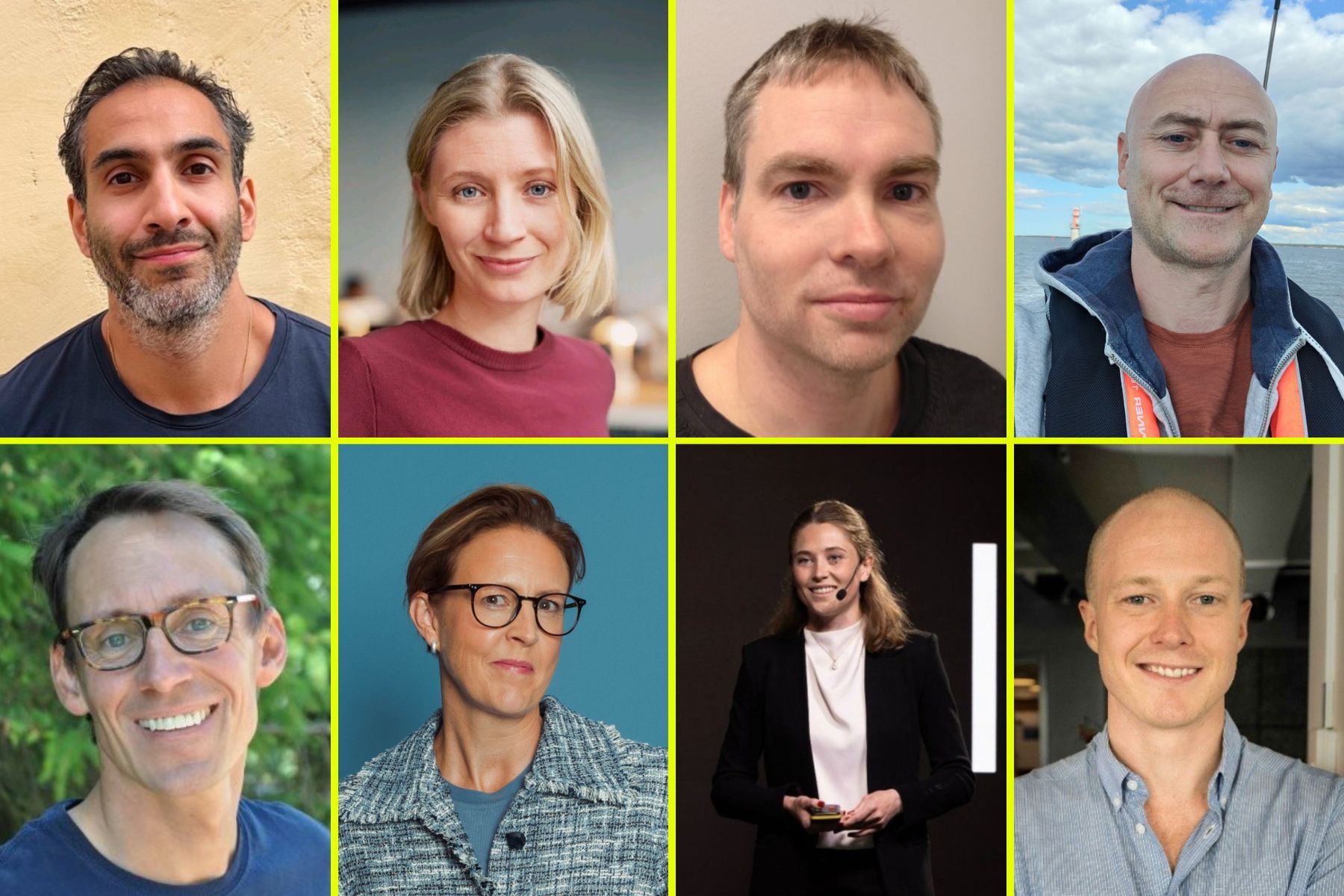 Finalisterna i årets Startup 4 Climate. Foto: Press och privat.