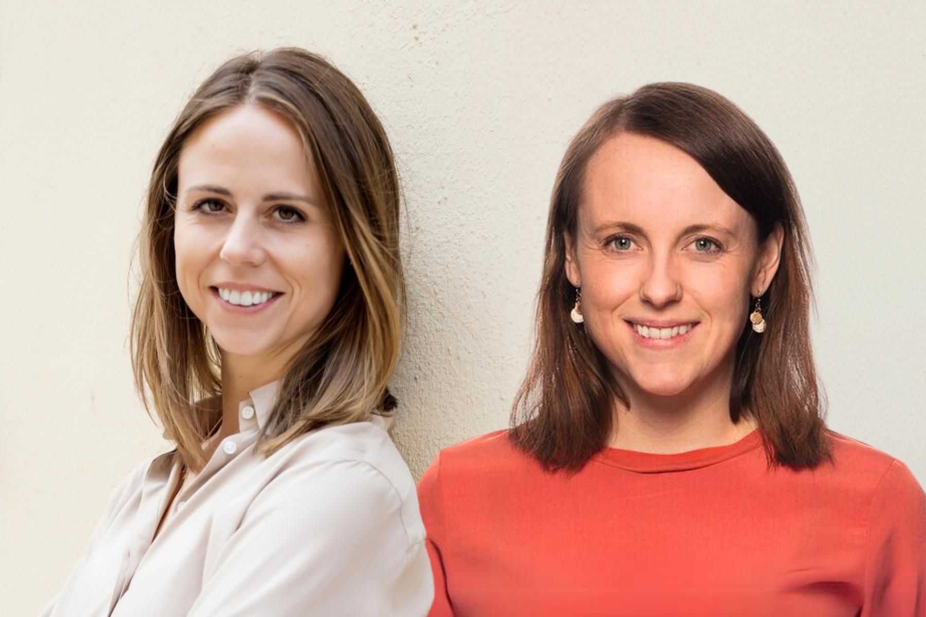 Sofia Brandt, medgrundare till Birds relations och bolagets nya ordförande Malin Wallin. Foto: press.