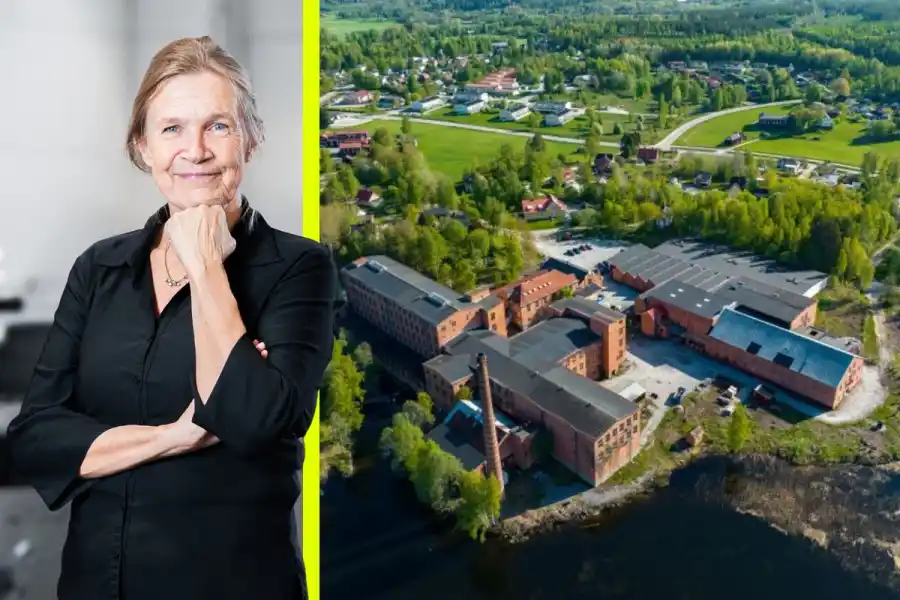 Åsa Strandberg, grundare och vd på Respin som ska leverera återvunnet fiber till Holma spinneri. Foto: Pressbilder.