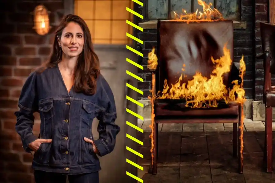 Susanne Najafi tar plats i Draknästet i den kommande säsongen. Foto: pressbilder.