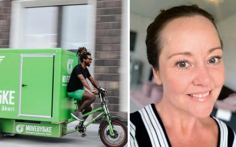 Movebybikes vd Lisette Hallström. Foto: press