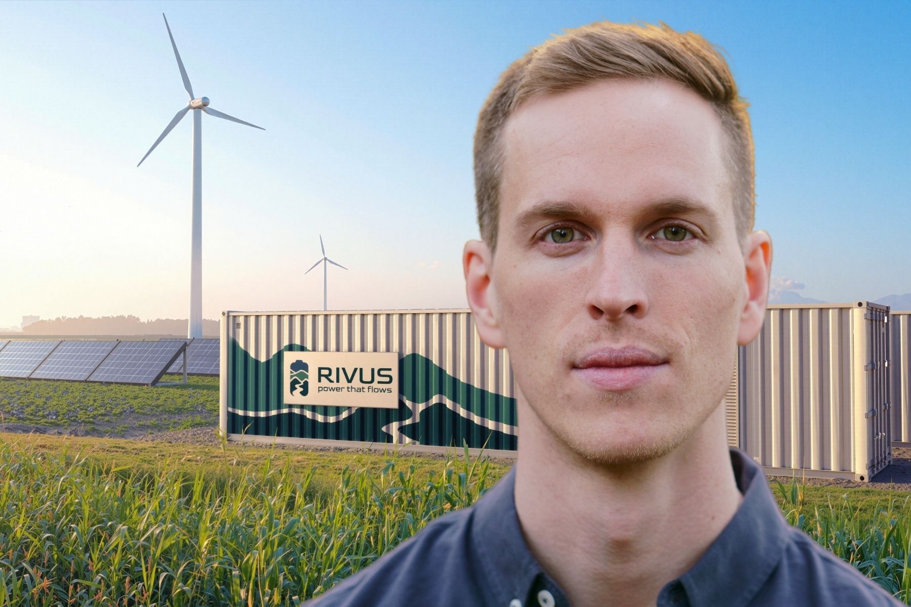 Foto: Cedrik Wiberg, grundare och vd Rivus.