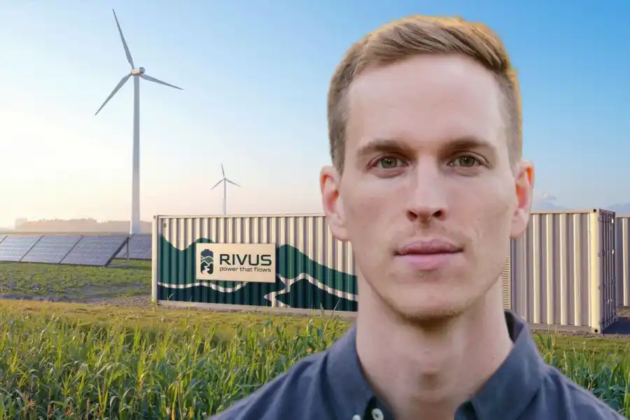 Foto: Cedrik Wiberg, grundare och vd Rivus.