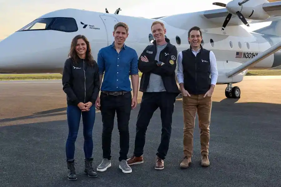 Heart Aerospace leadership team. Credit: Heart Aerospace