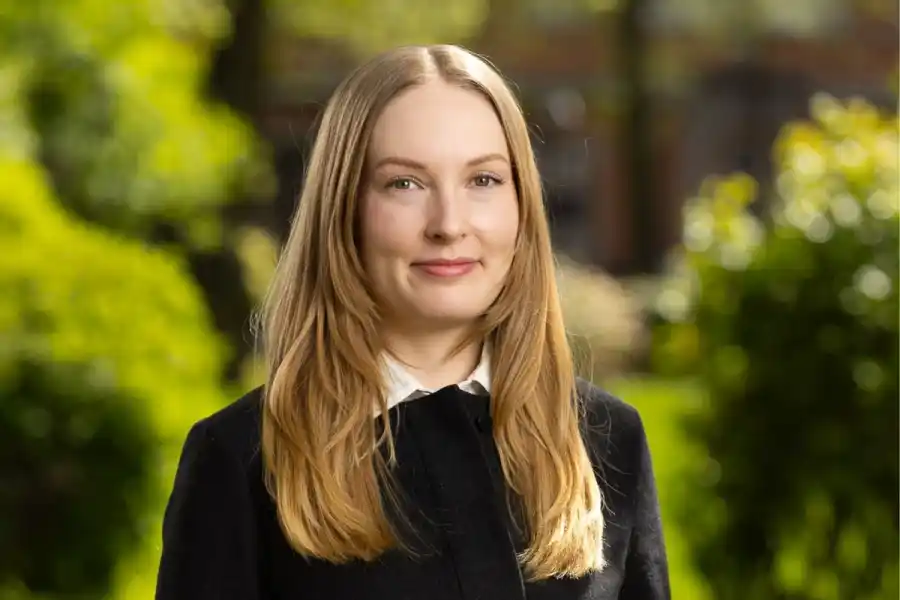 Madelene Danielzon Larsson, programansvarig inom elnät på Energiforsk. Presssbild.