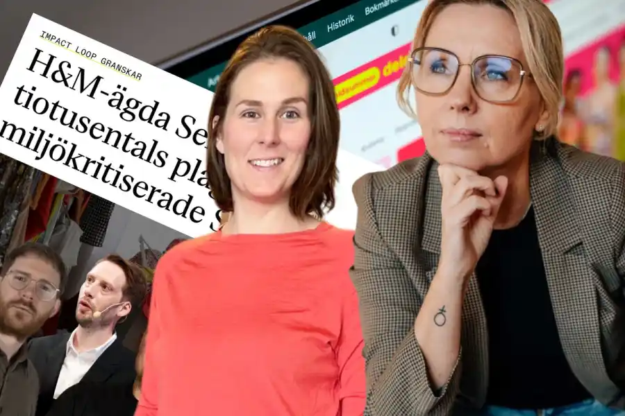 Caroline Look och Maria Ingels Carlsson har reagerat på Impact Loops granskning. Foto: pressbilder / TT.