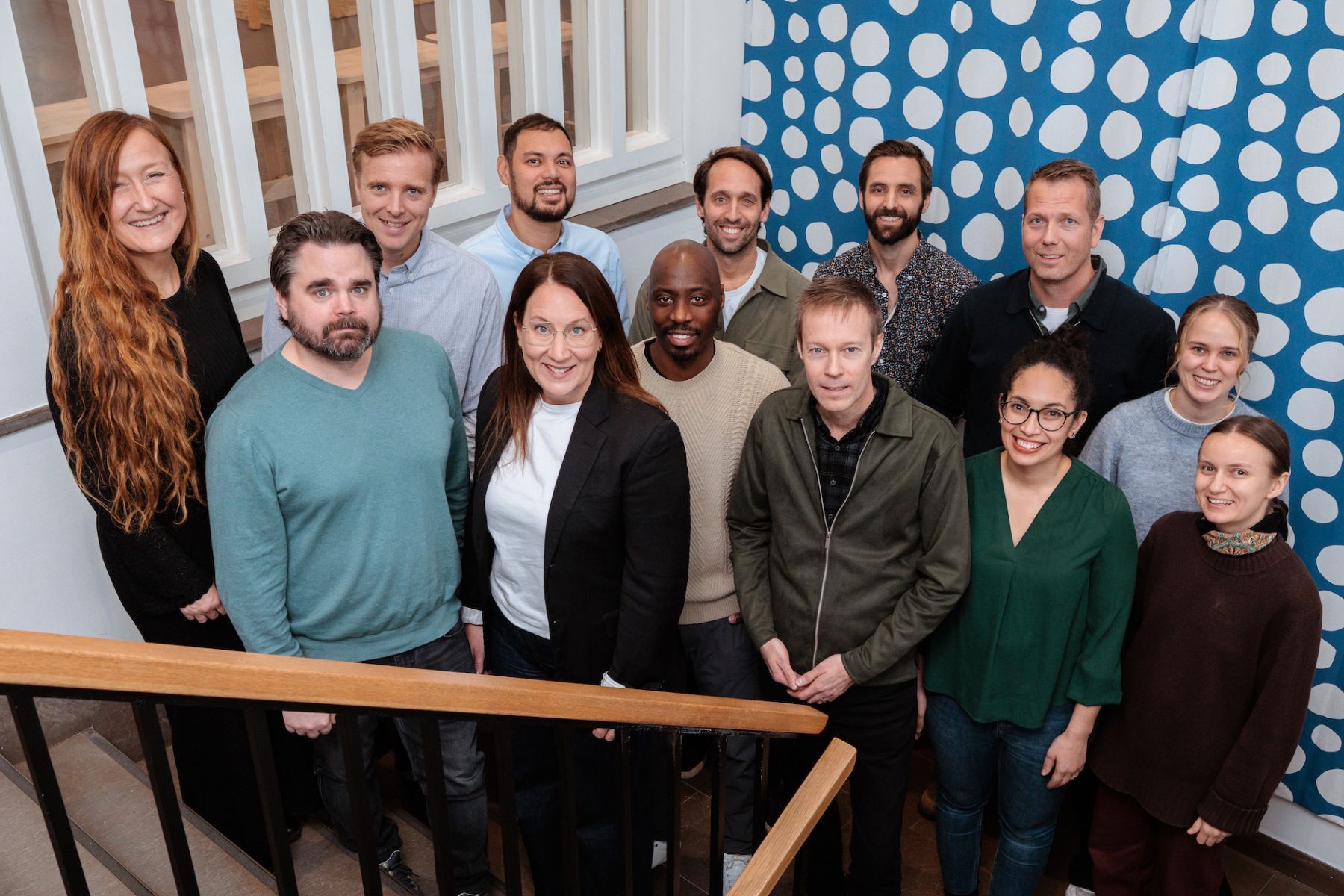 Entreprenörerna som fått stöd. Foto: pressbild.