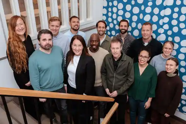 Entreprenörerna som fått stöd. Foto: pressbild.