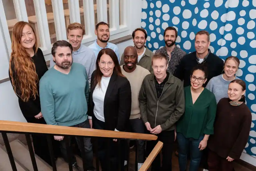 Entreprenörerna som fått stöd. Foto: pressbild.